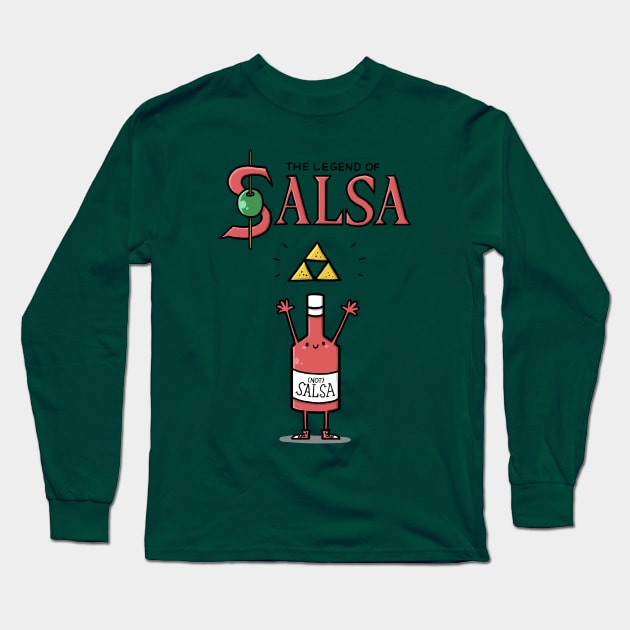 Legend of Salsa Long Sleeve T-Shirt by Schlogger